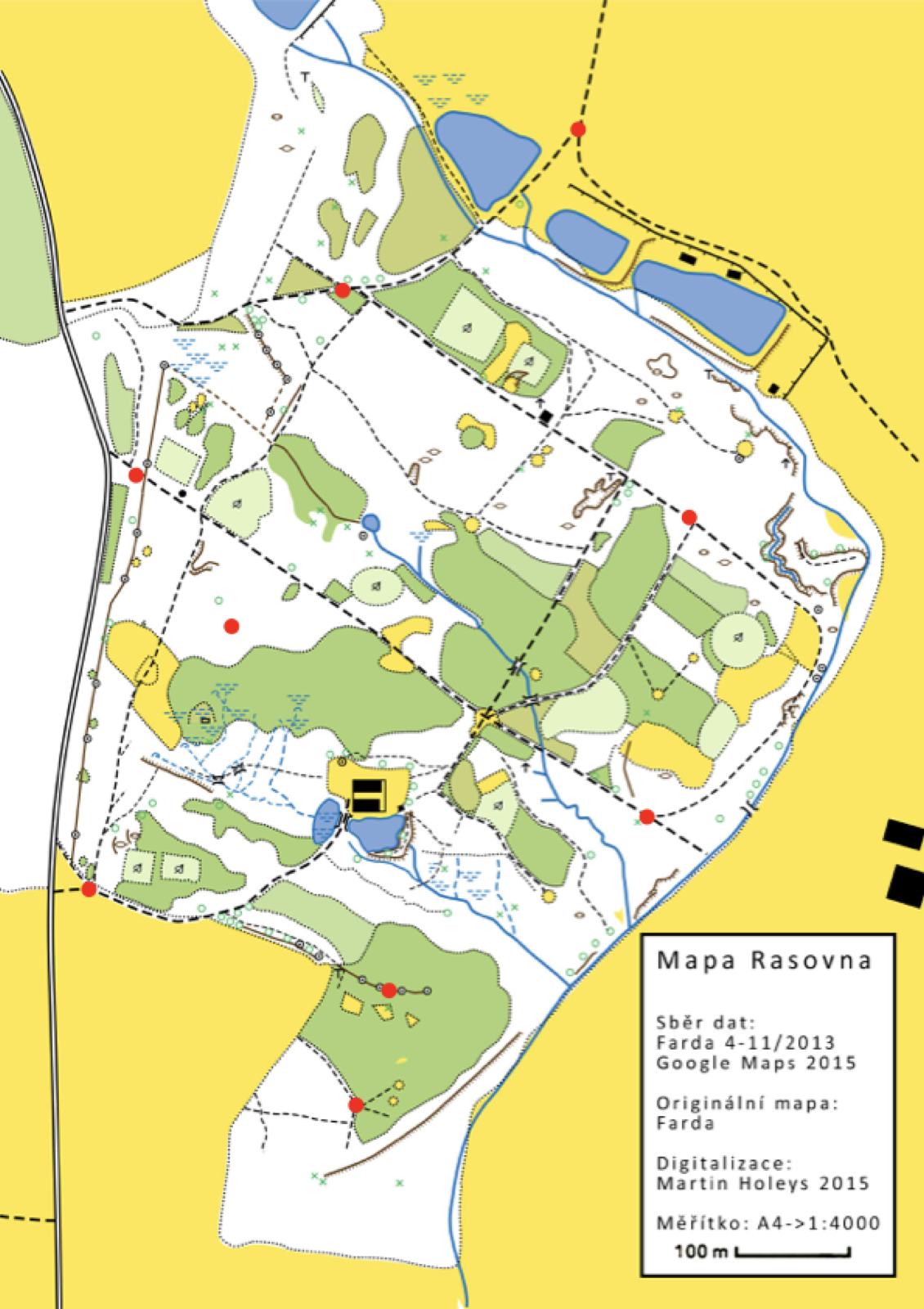 Mapa ubytoven